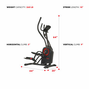 Sunny Health & Fitness Premium Cardio Climber - SF-E3919 - Treadmills and Fitness World