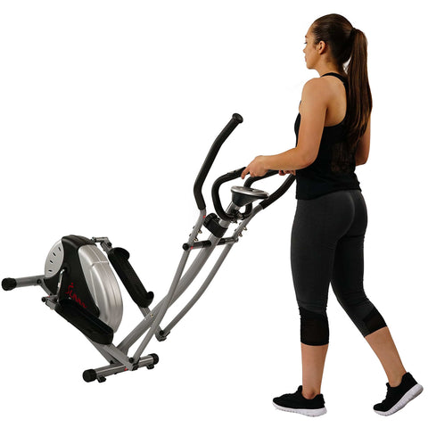 Image of Sunny Health & Fitness Magnetic Elliptical Bike - SF-E905 - Treadmills and Fitness World