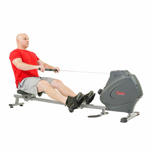 Image of Sunny Health & Fitness Multifunction SPM Magnetic Rowing Machine - SF-RW5941 - Treadmills and Fitness World