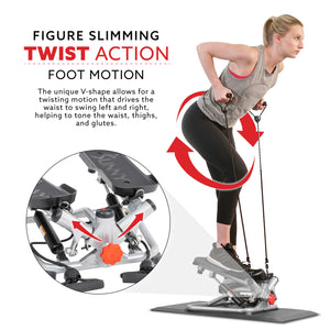 Sunny Health & Fitness Total Body Advanced Stepper Machine - SF-S0979 - Treadmills and Fitness World