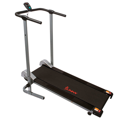 Image of Sunny Health & Fitness SF-T1407M Manual Walking Treadmill - Treadmills and Fitness World