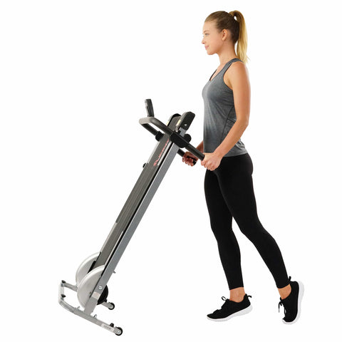 Image of Sunny Health & Fitness SF-T1407M Manual Walking Treadmill - Treadmills and Fitness World