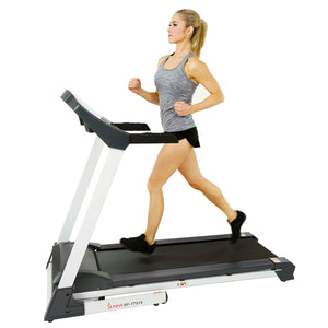 Sunny Health & Fitness SF-T7515 Smart Treadmill with Auto Incline - Treadmills and Fitness World