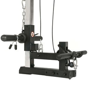 Sunny Health & Fitness Lat Pull Down Attachment Pulley System for Power Racks – SF-XF9927 - Treadmills and Fitness World