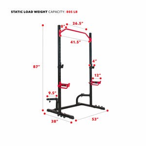 Sunny Health & Fitness Power Zone Squat Stand - SF-XF9931 - Treadmills and Fitness World