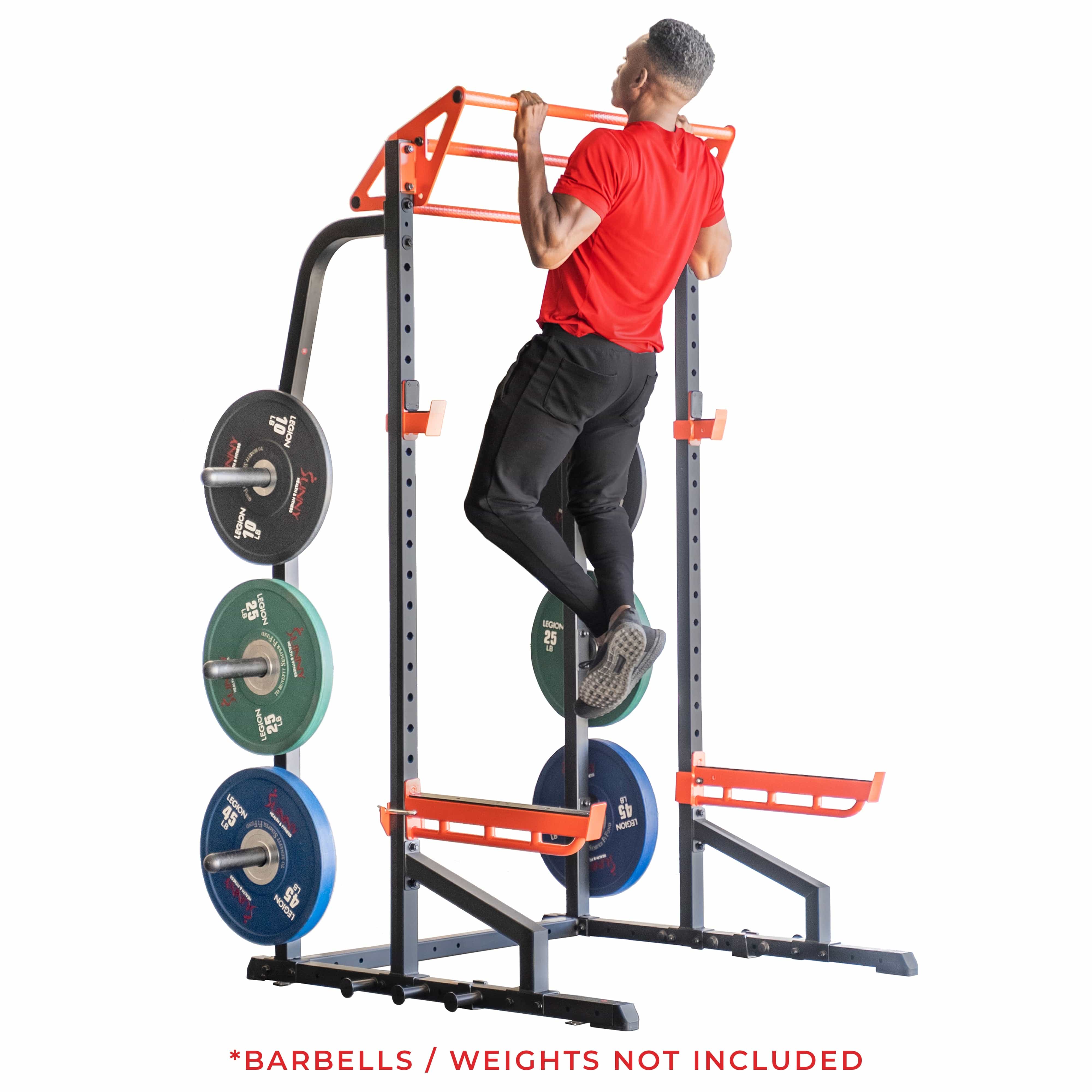 Sunny Health & Fitness J-Hook Power Racks Attachment