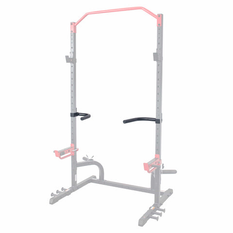 Image of Sunny Health & Fitness Dip Bar Attachment for Power Racks and Cages - SF-XFA002 - Treadmills and Fitness World