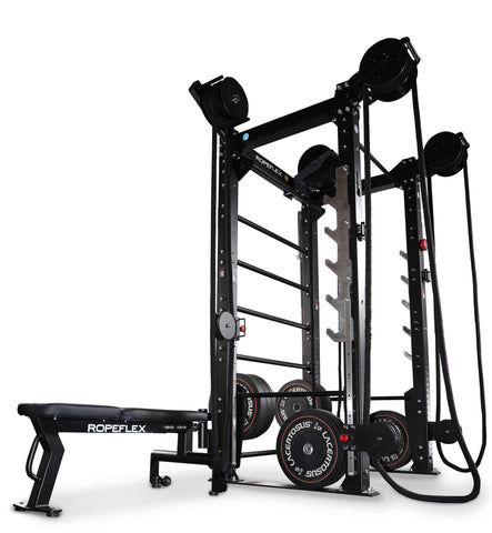 Image of ROPEFLEX RX8200 | ROPERIG  | Rope Pulling Trainer Machine - Treadmills and Fitness World