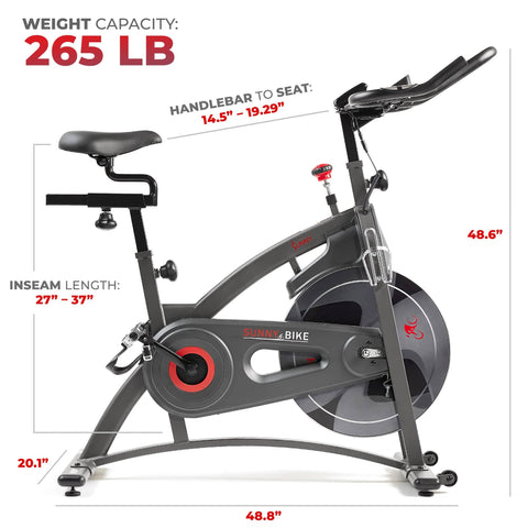 Image of Premium Magnetic Resistance Smart Indoor Cycling Bike- SF-B1877SMART - Treadmills and Fitness World