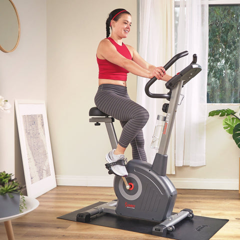 Image of Sunny Health & Fitness Elite Interactive Series Exercise Bike - SF-B220045 - Treadmills and Fitness World