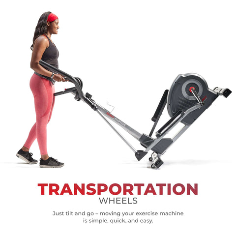 Image of Sunny Health & Fitness Elite Interactive Series Exercise Elliptical - SF-E320047 - Treadmills and Fitness World