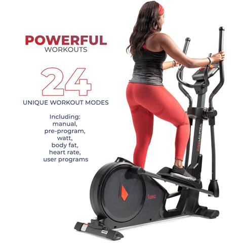 Image of Pre-Programmed Elliptical Trainer SF-E3912SMART - Treadmills and Fitness World