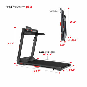 Smart Strider Treadmill - SF-T7718 SMART - Treadmills and Fitness World